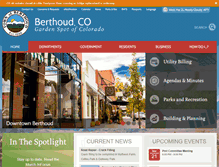Tablet Screenshot of berthoud.org